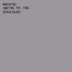 #9C979C - Star Dust Color Image